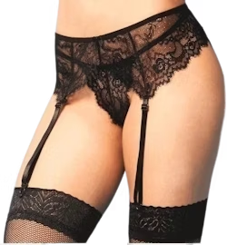 Cinta Liga e calcinha